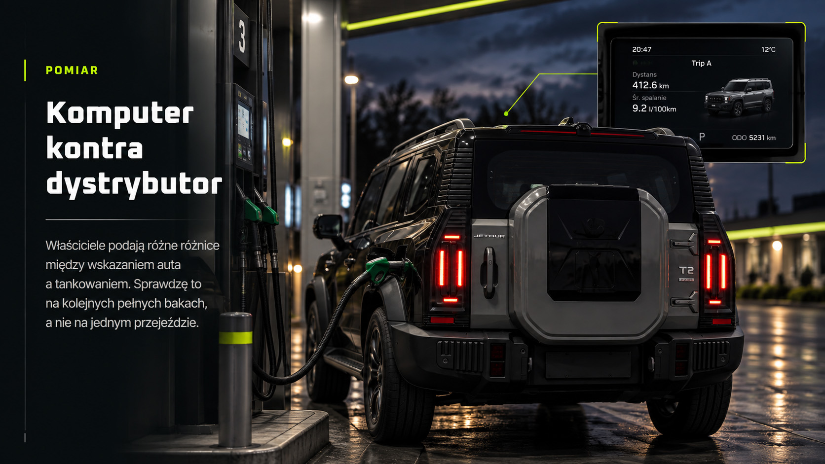 JETOUR-T2-Komputer kontra dystrybutor