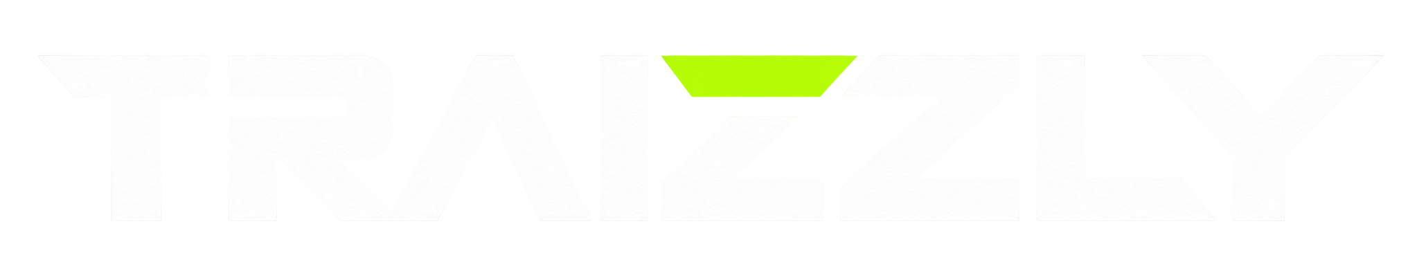 TRAIZZLY logo z limonkowym akcentem